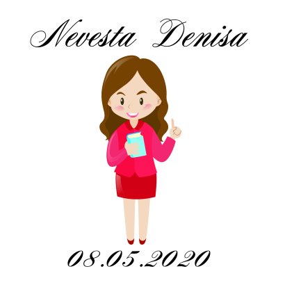 Svadobný podbradník 11