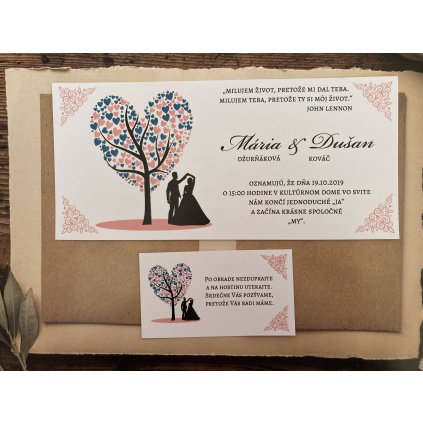 Svadobné oznámenie 5