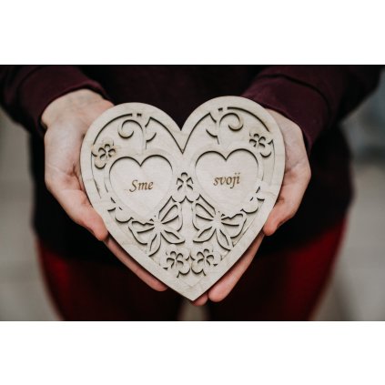 Drevený podnos na obrúčky 7  Drevený podnos na obrúčky 7