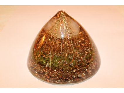 Kulatá pyramida orgonitová