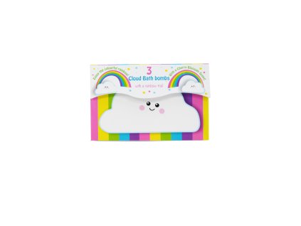 Cloud Bath bomb front