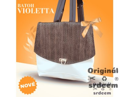 Batoh violetta instagram reklama