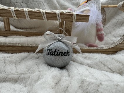 Vánoční baňka se jménem
