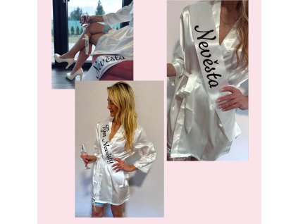 Svatební šerpy- nevěsta, svědkyně, tým nevěsty