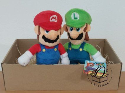 Krabicka Super Mario Mario a Luigi