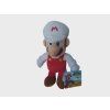Super Mario plysak Mario biely1