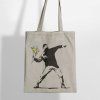 Banksy taska Flower thrower 1