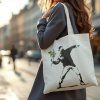 Banksy taska Flower thrower 2