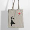 Banksy taska Dievca s balonom 1