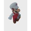 Super Mario plysak Mario biely3