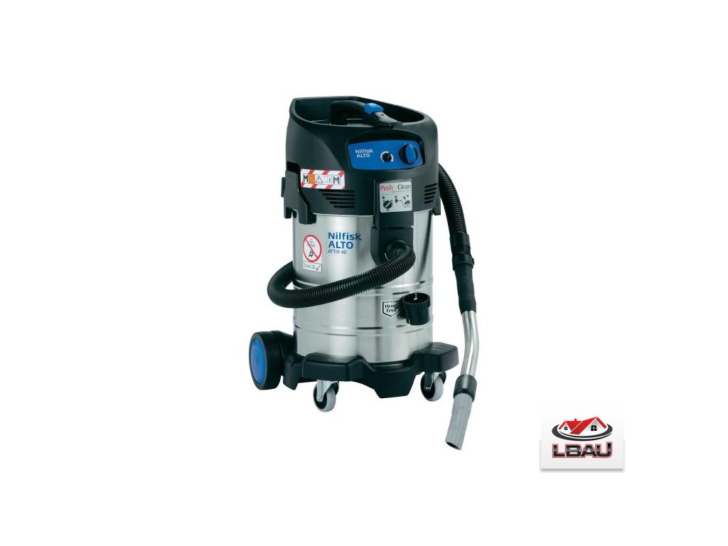 Nilfisk ATTIX 40-0M PC TYPE 22 107400410 - Priemyselný bezpečnostný vysávač ATEX Zóna 22 Z22