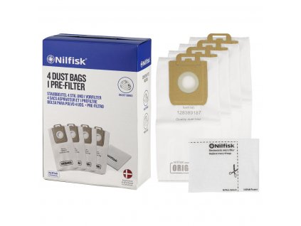 Nilfisk Sáčky na nečistoty 4ks pre Nilfisk Select a Power 128389187