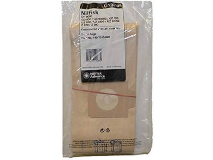 Nilfisk sáčky papierové pre vysávač GD 930 a VP 930 10ks 140 7015 040