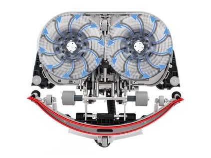 Numatic TTV 5565 Twintec Vario - Batériový podlahový čistiaci stroj s trakčným pohonom TTV5565