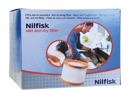 Nilfisk lamelový PET filter základný pre vysávače MULTI I 107402338
