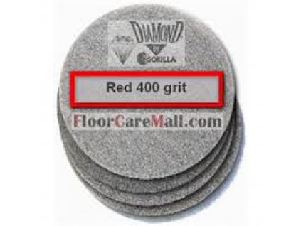 PAD ETC DIAMOND 400 Červený 18"/45,7cm PAD na kamenné podlahy