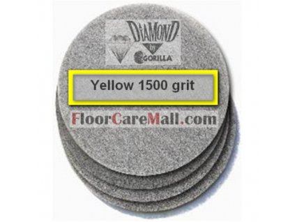 PAD ETC GORILLA DIAMOND 1500 Žltý 20"/50,8cm PAD na kamenné podlahy