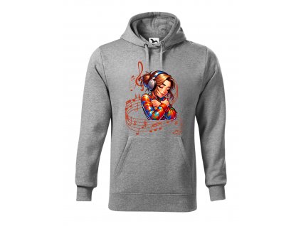 damska-mikina-s-kapuci-a-klokankovou-kapsou-mikina-s-potiskem-i-love-music-miluju-hudbu-perfektni-darek-pro-zenu-malfini-adler-65%-bavlna-35%-polyester-seda
