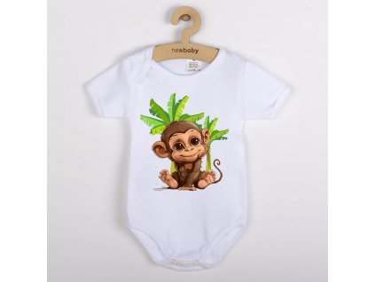 originalni-kojenecke-bavlnene-body-s-potiskem-roztomile-opicky-kojenecke-body-s-vtipnym-potiskem-roztomila-opicka-simpanz-mala-gorila-new-baby-100%-bavlna-bile