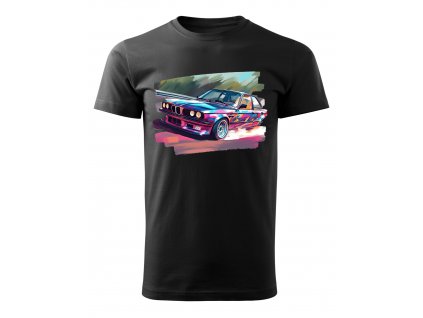panske-tricko-s-potiskem-bmw-panske-bavlnene-tricko-s-kratkym-rukavem-darek-pro-manzela-darek-pro-muze-bmw-retro-bavorak-malfini-adler-100%-bavlna-cerne