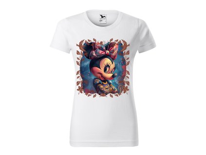 damske-bavlnene-tricko-s-potiskem-minnie-mouse-potetovana-minnie-mouse-moderni-minnie-mouse-damske-tricko-s-minnie-disney-malfini-adler-100%-bavlna-bile