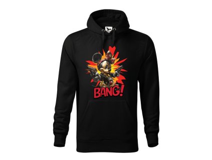 damska-mikina-s-kapuci-a-klokankovou-kapsou-s-potiskem-minnie-mouse-jako-gangsterka-bang-bang-damska-mikina-minnie-mouse-disney-65%-bavlna-35%-polyester-malfini-adler-cerna