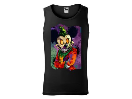 panske-bavlnene-tilko-s-potiskem-mickey-mouse-joker-malfini-adler-100%-bavlna-cerne