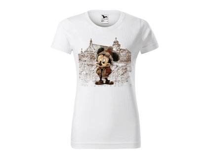 damske-bavlnene-tricko-s-potiskem-retro-mickey-mouse-disney-malfini-adler-100%-bavlna-bile