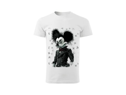 panske-bavlnene-tricko-s-potiskem-mickey-mouse-disney-strihoruky-edward-malfini-adler-100%-bavlna-bile