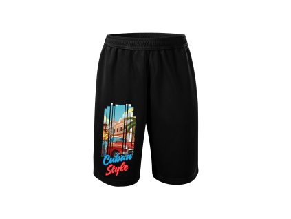 panske-kratasy-s-potiskem-cuban-style-v-cubanskem-stylu-vhodne-na-sport-lehke-a-prodysne-kratasy-100%-micro-polyester-malfini-cerna