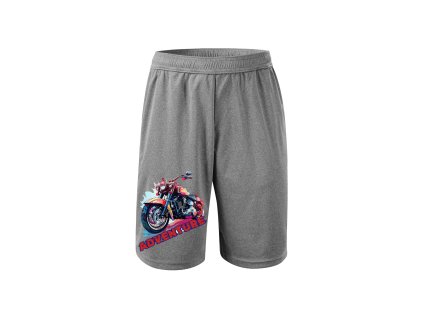 pansky-letni-lehke-kratasy-s-potiskem-motorky-adventure-pro-motorkare-vhodne-na-sport-lehky-letni-material-malfini-adler-100%-micro-polyester-sede
