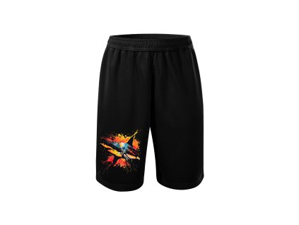 panske-lehke-letni-kratasy-s-potiskem-zraloka-vhodne-na-plaz-idealni-na-sport-malfini-adler-100%-micro-polyester-cerne