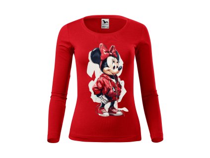 damske-bavlnene-tricko-s-dlouhym-rukavem-s-potiskem-minnie-mouse-v-bomber-bunde-stylova-minnie-mickey-mouse-disney-pro-milovnice-minnie-perfektni-darek-na-vanoce-pro-manzelku-pritelkyni-dceru-sestru-malfini-adler-100%-bavlna-cervena
