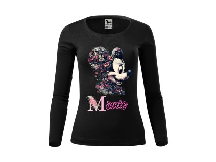 damske-bavlnene-tricko-s-dlouhym-rukavem-s-potiskem-kvetinove-minnie-mouse-prirodni-minnie-flower-minnie-mouse-mickey-mouse-disney-pro-milovnice-minnie-mouse-mickey-mouse-perfektni-darek-na-vanoce-pro-manzelku-sestru-dceru-pritelkyni-malfini-adler-100%-bavlna-cerna