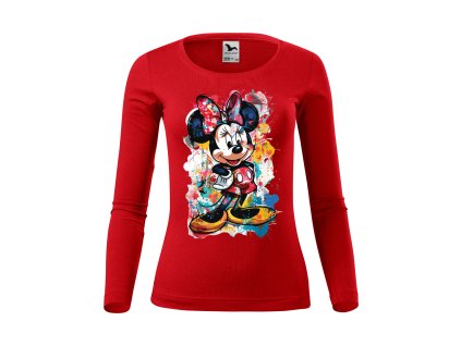 damske-bavlnene-tricko-s-dlouhym-rukavem-s-originalnim-vtipnym-potiskem-minnie-mouse-umelecka-minnie-mouse-mickey-mouse-disney-pro-milovnice-minnie-mouse-a-mickey-mouse-perfektni-darek-na-vanoce-pro-manzelku-dceru-pritelkyni-malfini-adler-100%-bavlna-cervena