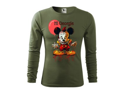 panske-bavlnene-tricko-s-dlouhym-rukavem-s-potiskem-mickey-mouse-pennywise-disney-netradicni-hororovy-potisk-s-mickey-mousem-vanocni-darek-darek-na-vanoce-malfini-adler-100%-bavlna-khaki