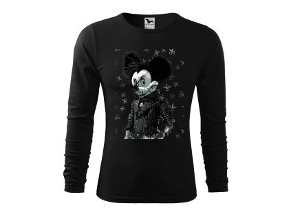 panske-bavlnene-tricko-s-dlouhym-rukavem-s-potiskem-strihoruky-mickey-mouse-strihoruky-edward-disney-netradicni-potisk-s-mickey-mousem-vanocni-darek-darek-na-vanoce-malfini-adler-100%-bavlna-cerna