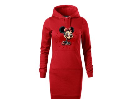 damska-bavlnena-dlouha-mikina-s-kapuci-a-klokankovou-kapsou-satova-mikina-satove-mikiny-s-potiskem-zombie-minnie-mouse-mickey-mouse-disney-netradicni-potisk-s-minnie-strasidelna-hororova-minnie-mouse-darek-na-vanoce-vanocni-darek-malfini-adler-65%-bavlna-35%-polyester-cervena