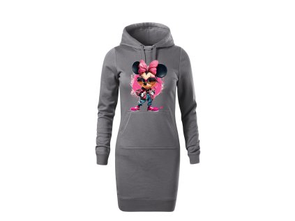 damska-dlouha-bavlnena-mikina-s-kapuci-a-klokankovou-kapsou-s-potiskem-minnie-fashion-style-minnie-mouse-disney-mickey-mouse-netradicni-potisk-s-minnie-mouse-vanocni-darek-darek-na-vanoce-malfini-adler-65%-bavlna-35%-polyester-seda