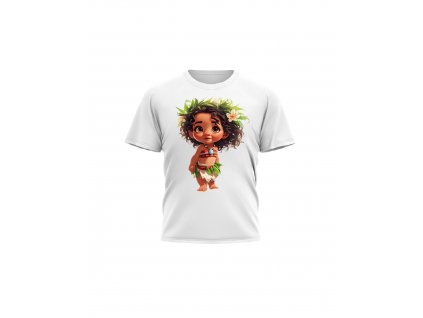 Detske-divci-tricko-s-kratkym-rukavem-malfini-adler-triko-s-potiskem-Vaiana-Mala-Vaiana-Baby-Moana-Disney-bile-100%-bavlna