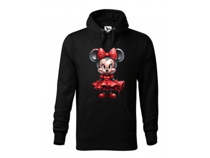 mikina-s-potiskem-malfini-adler-Damska-mikina-s-kapuci-mikina-pro-damy-mikina-pro-zeny-Hororova-Minnie-Mouse-Horror-Disney-65%-bavlna-35%-polyester-cerna