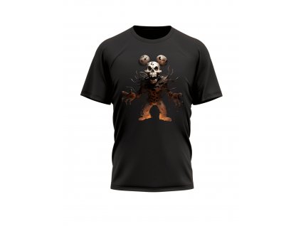 Panske-Tricko-s-kratkym-rukavem-tricko-pro-muze-tricko-pro-pany-malfini-adler-Dead-Mickey-Mouse-disney-cerne-100%-bavlna