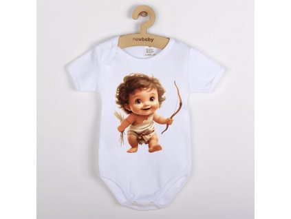 originalni-kojenecke-body-s-kratkym-rukavem-body-pro-miminka-cupid-andilek-chlapecek-s-lukem-a-sipem-100%-bavlna-bile