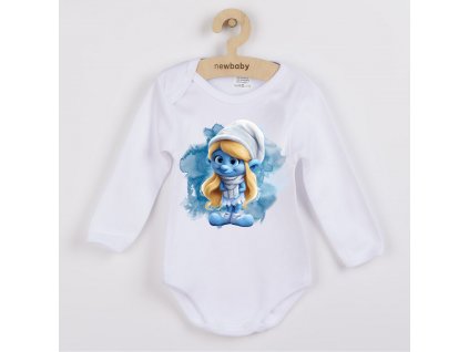 originalni-kojenecke-body-s-dlouhym-rukavem-body-pro-miminka-vtipne-kojenecke-body-smoulinka-smulove-smurfs-origo-motivy-100%-bavlna
