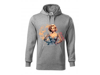 damska-mikina-s-kapuci-mikina-s-potiskem-originalni-mikina-mikina-pro-zeny-malfini-adler-marilyn-monroe-legenda-65%-bavlna-35%-polyester-seda