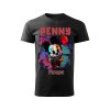 panske-bavlnene-tricko-s-potiskem-mickey-mouse-pennywise-penny-mouse-disney-it-clown-horror-malfini-adler-100%-bavlna-cerne