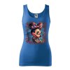 damske-bavlnene-tilko-s-potiskem-minnie-mouse-mickey-mouse-disney-potetovana-minnie-mouse-malfini-adler-100%-bavlna-modre