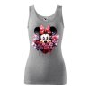 damske-bavlnene-tilko-s-potiskem-kvetinova-minnie-mouse-mickey-mouse-disney-damske-tilko-s-originalnim-potiskem-minnie-mouse-malfini-adler-100%-bavlna-sede