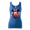 damske-bavlnene-tilko-s-potiskem-kvetinova-minnie-mouse-mickey-mouse-disney-damske-tilko-s-originalnim-potiskem-minnie-mouse-malfini-adler-100%-bavlna-modre