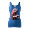 damske-bavlnene-tilko-s-potiskem-zombie-barbie-damske-tilko-s-originalnim-potiskem-pro-zeny-malfini-adler-100%-bavlna-modre